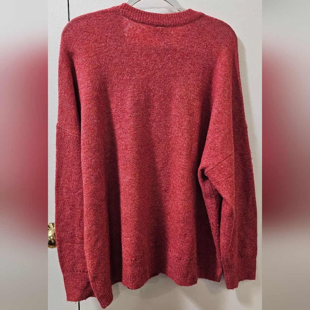 Torrid Red Rose-y Button-Up Cardigan - Size 3 - GUC - Picture 6 of 9